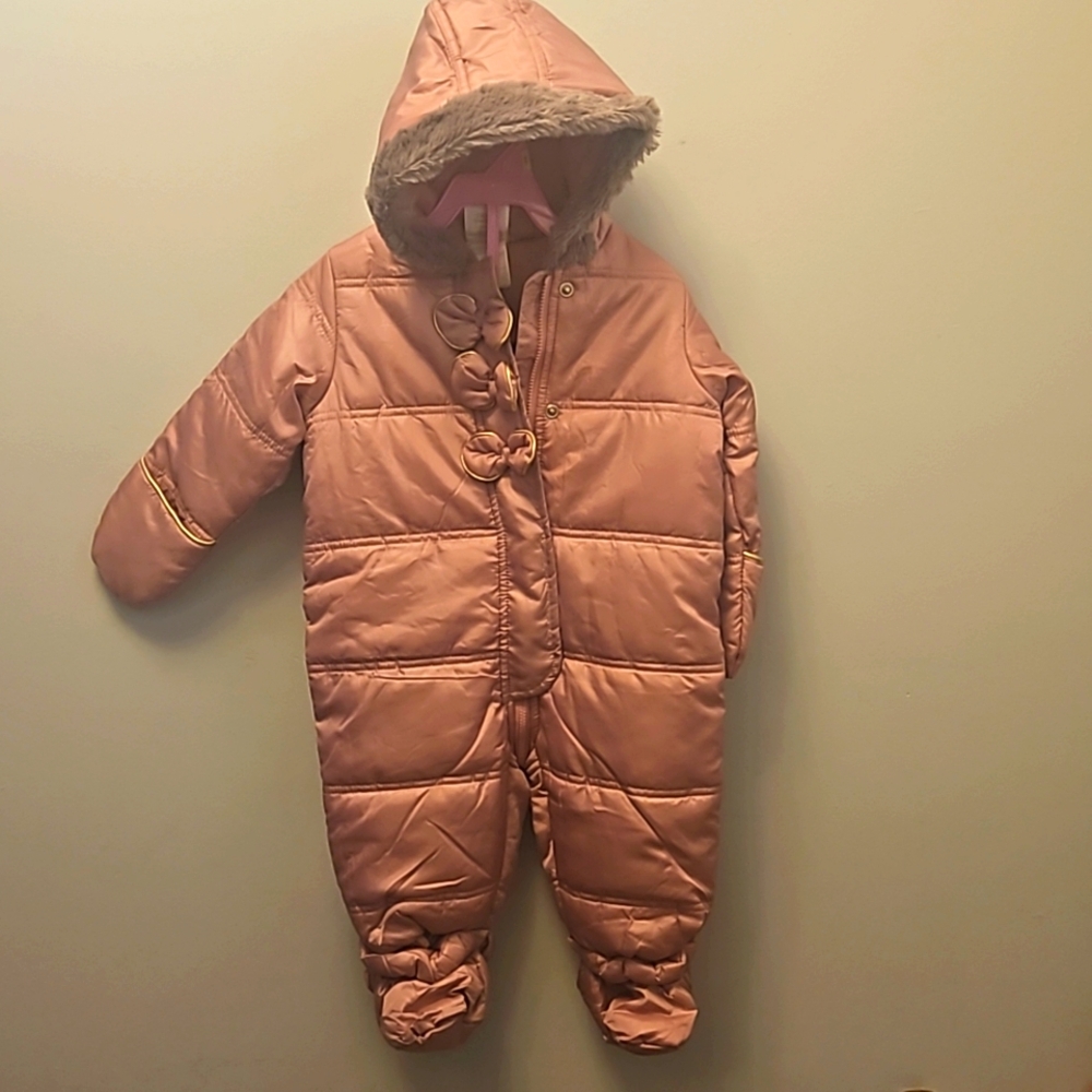 Infant Girl Snow Suit NWT